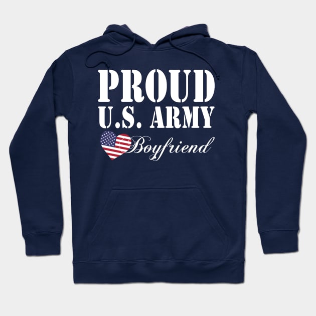 Gift Military - Proud U.S. Army Boyfriend Hoodie by chienthanit